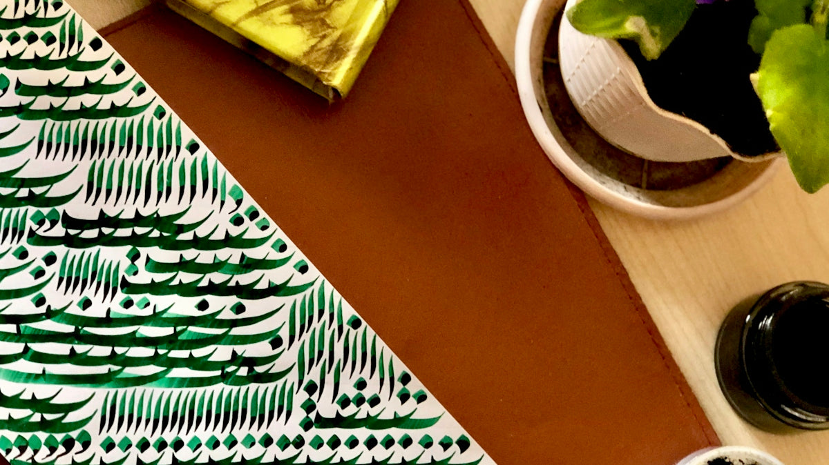 green and white zebra print textile