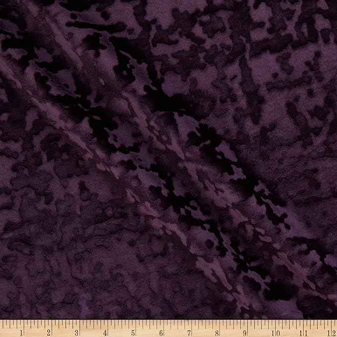 Allendale Velvet Fabric – Plum