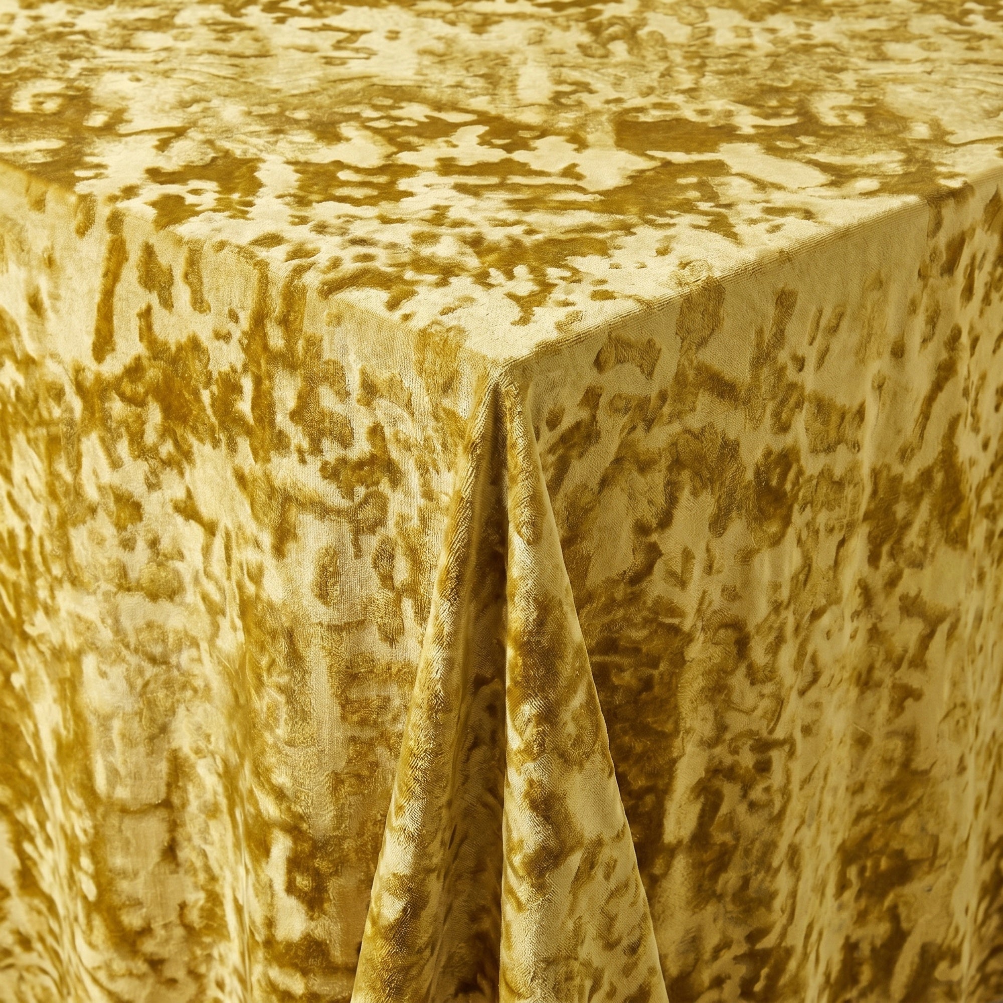 Allendale Maize Tablecloth — fabric detail