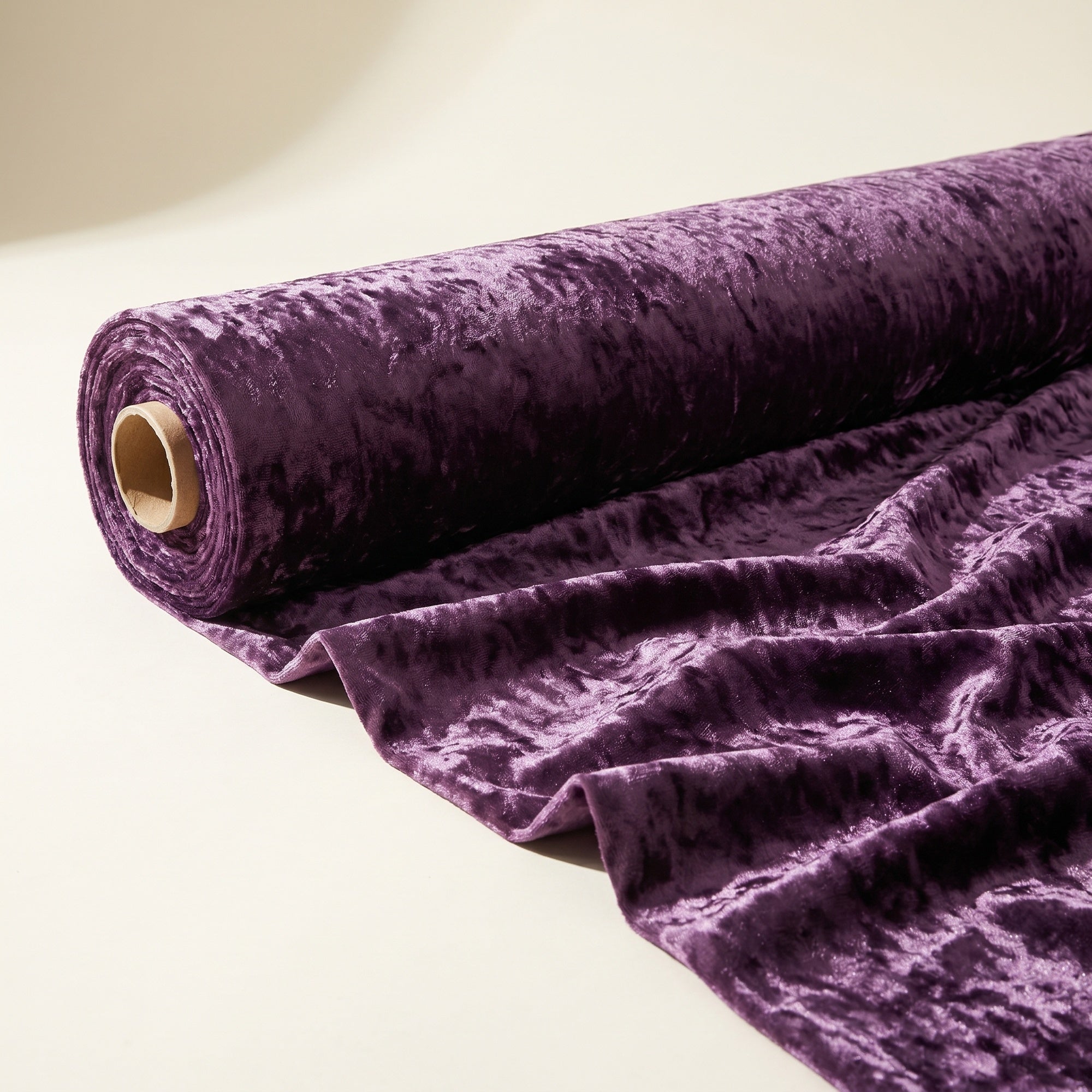 Allendale Plum Fabric — fabric roll