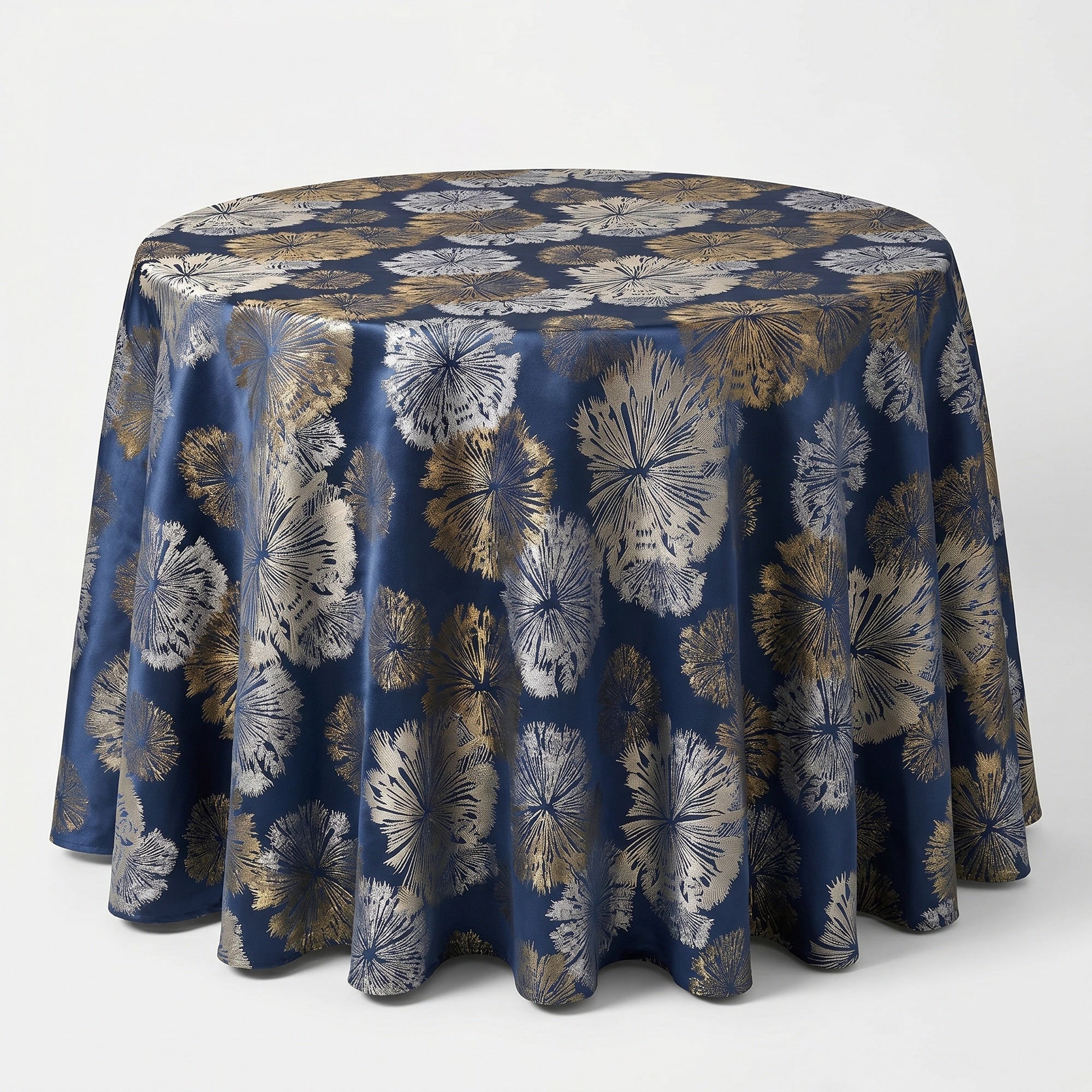 Allium Navy Tablecloth