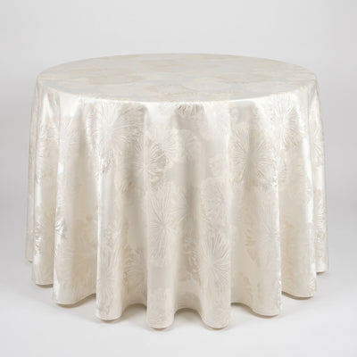 Allium Jacquard Tablecloth – Off White