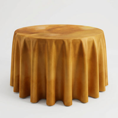 Aquarium Iridescent Satin Tablecloth – Sunflower