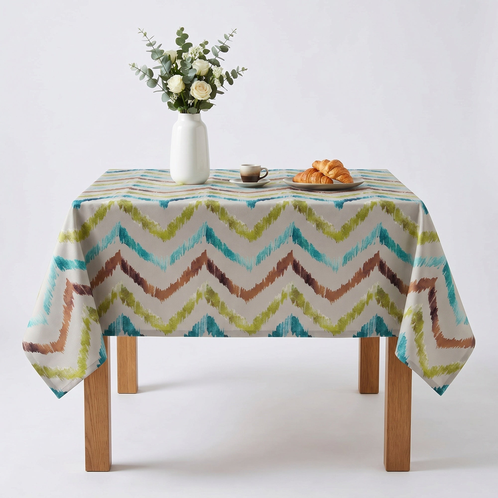 Atrium Turquoise Tablecloth