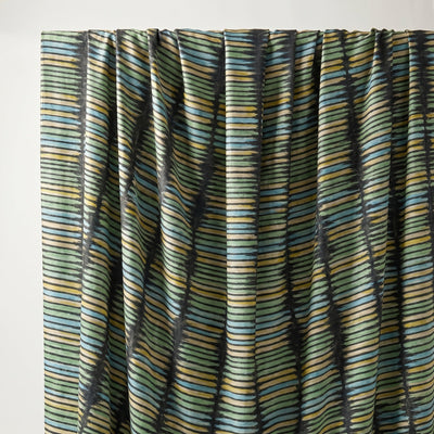 Aurura Digital Print Fabric – Green/Black