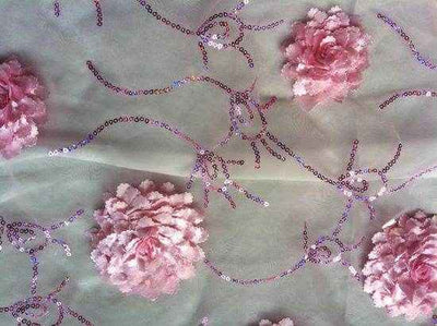Bridely Mesh Fabric – Pink
