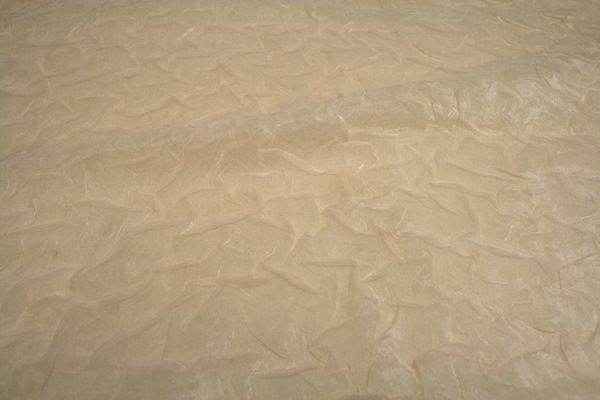 beige BRILLIANT Crushed Fabric by the Yard - 48 Inch Wide