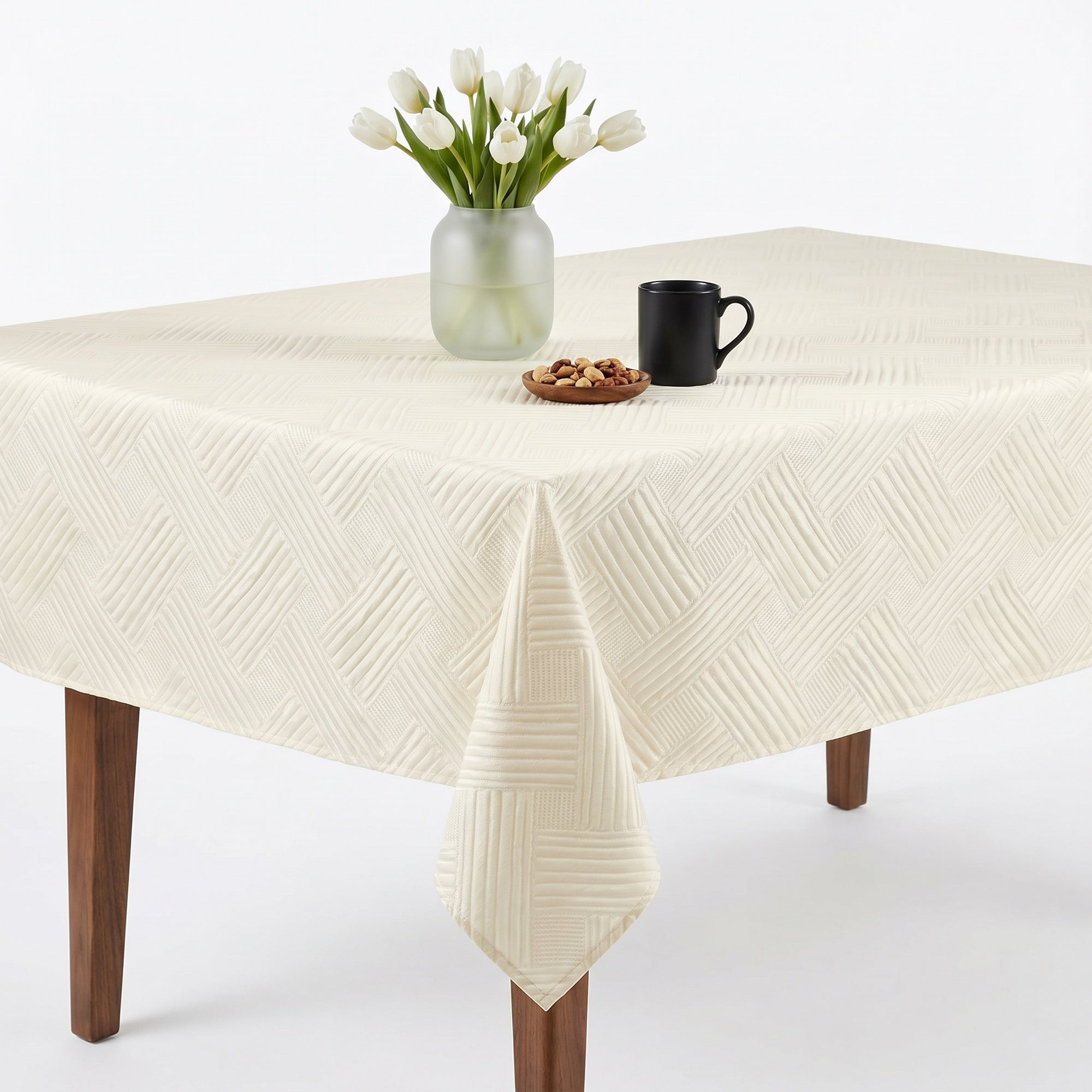Bangkok Ivory Tablecloth