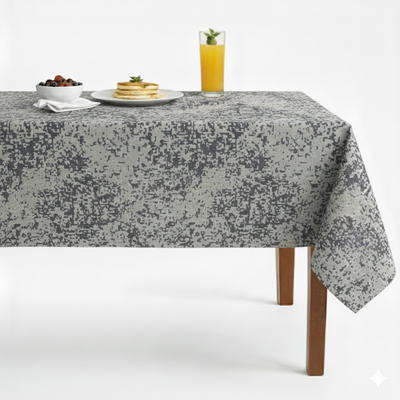 Portland Hights Jacquard Tablecloth – Sky Blue