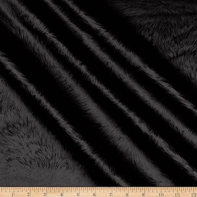 Huntsville Velvet Fabric – Black