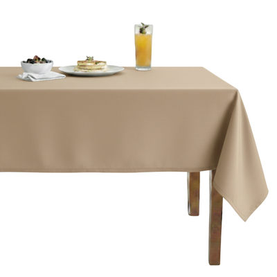 Sweden Solid Plain Velvet Tablecloth – Blush