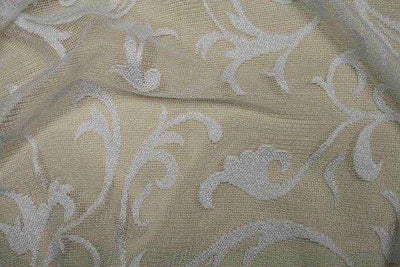 Carlisle Lace Fabric – White