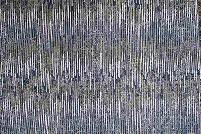 Colorado Jacquard Fabric – Silver Navy