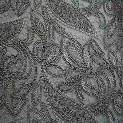 Creation Lace Fabric – Silver