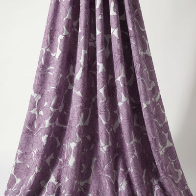 Cambridge Jacquard Fabric – Purple