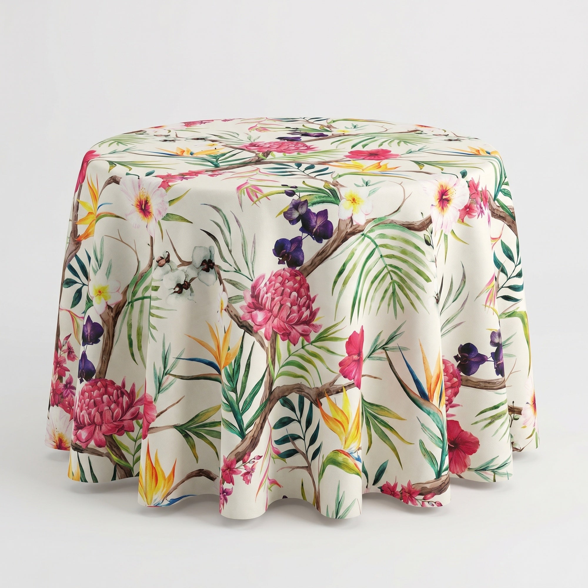 Carnation Red Tablecloth
