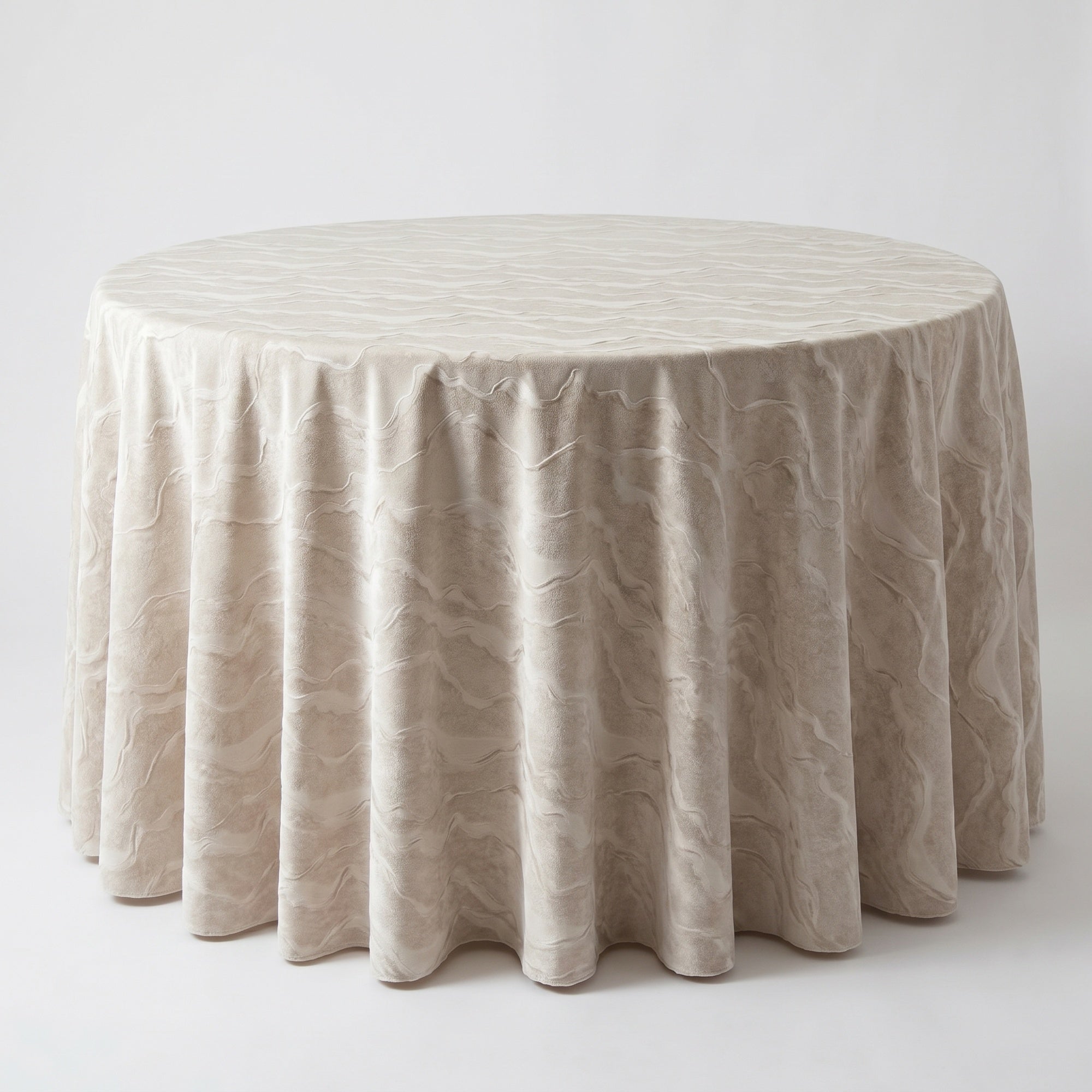Celeste Taupe Tablecloth