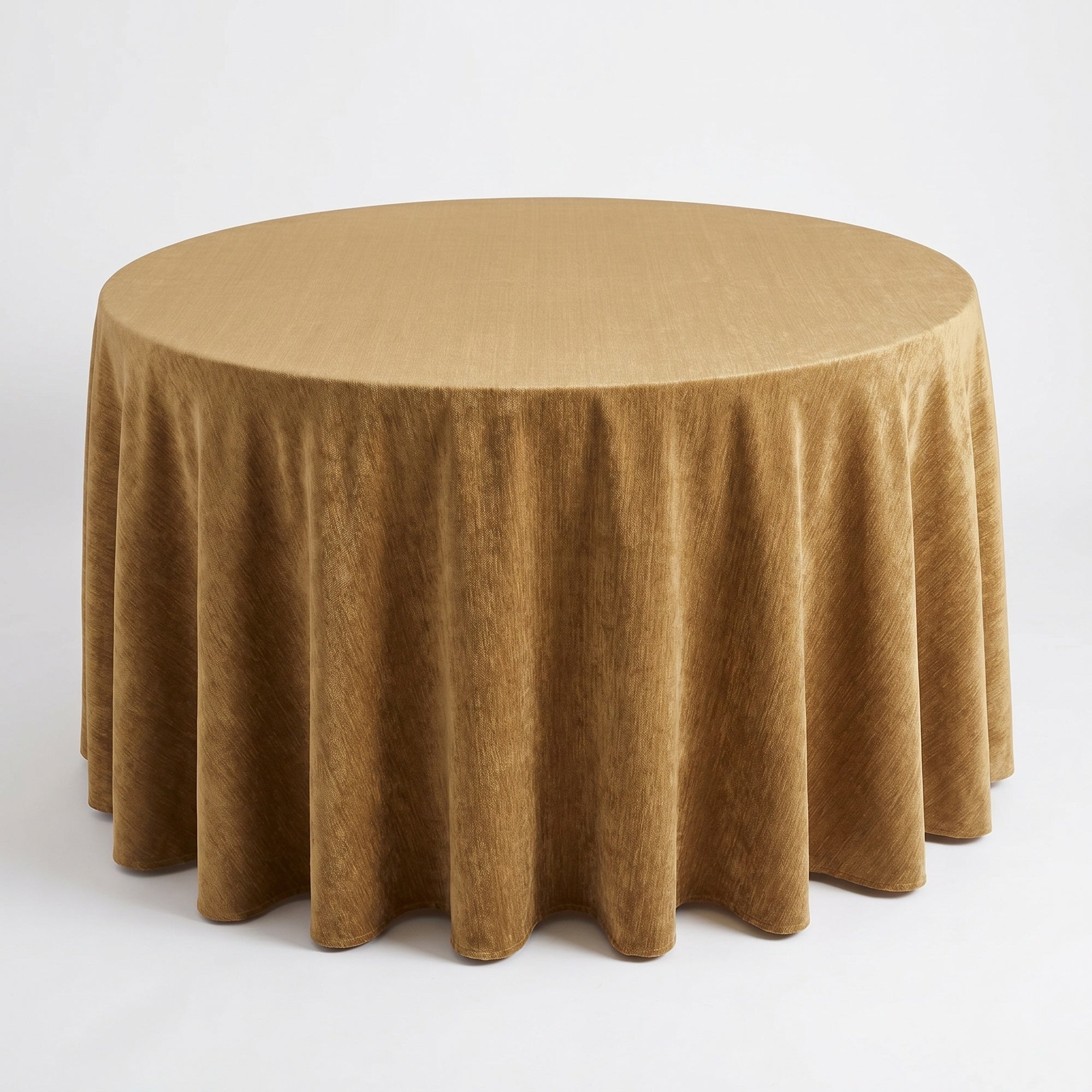 Chenille Gold Tablecloth