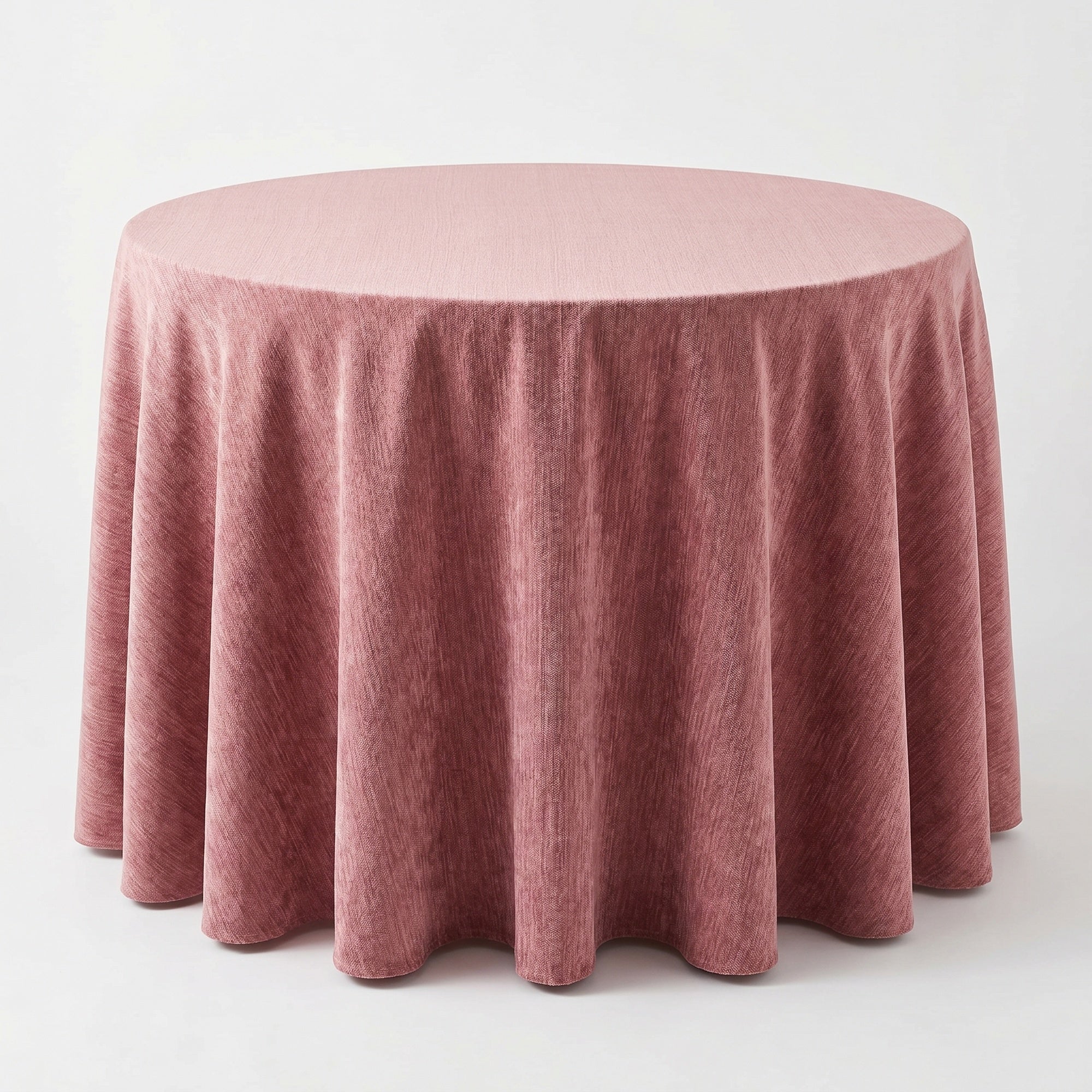 Chenille Mauve Tablecloth