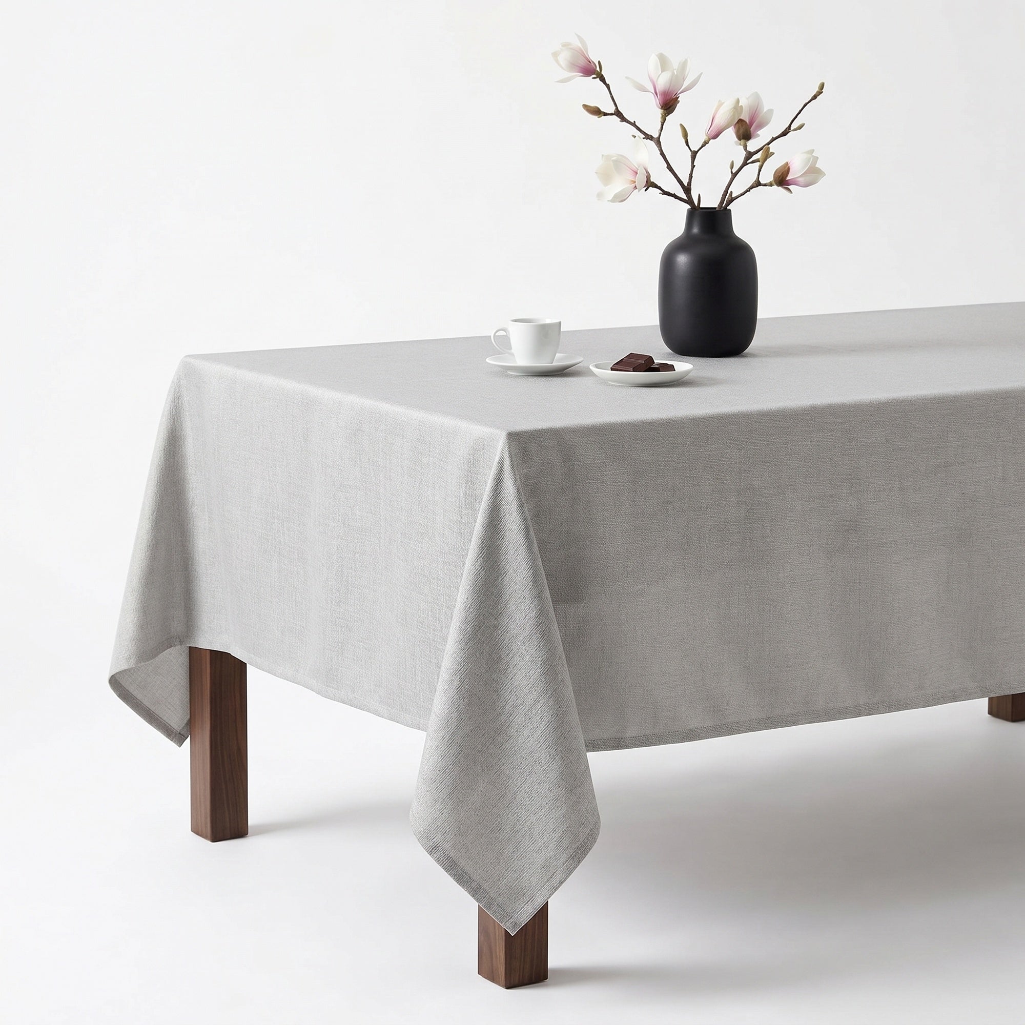 Chrisma Grey Tablecloth