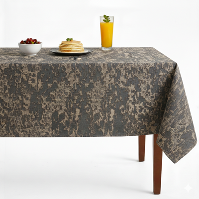 Portland Hights Jacquard Tablecloth – Cloud Blue