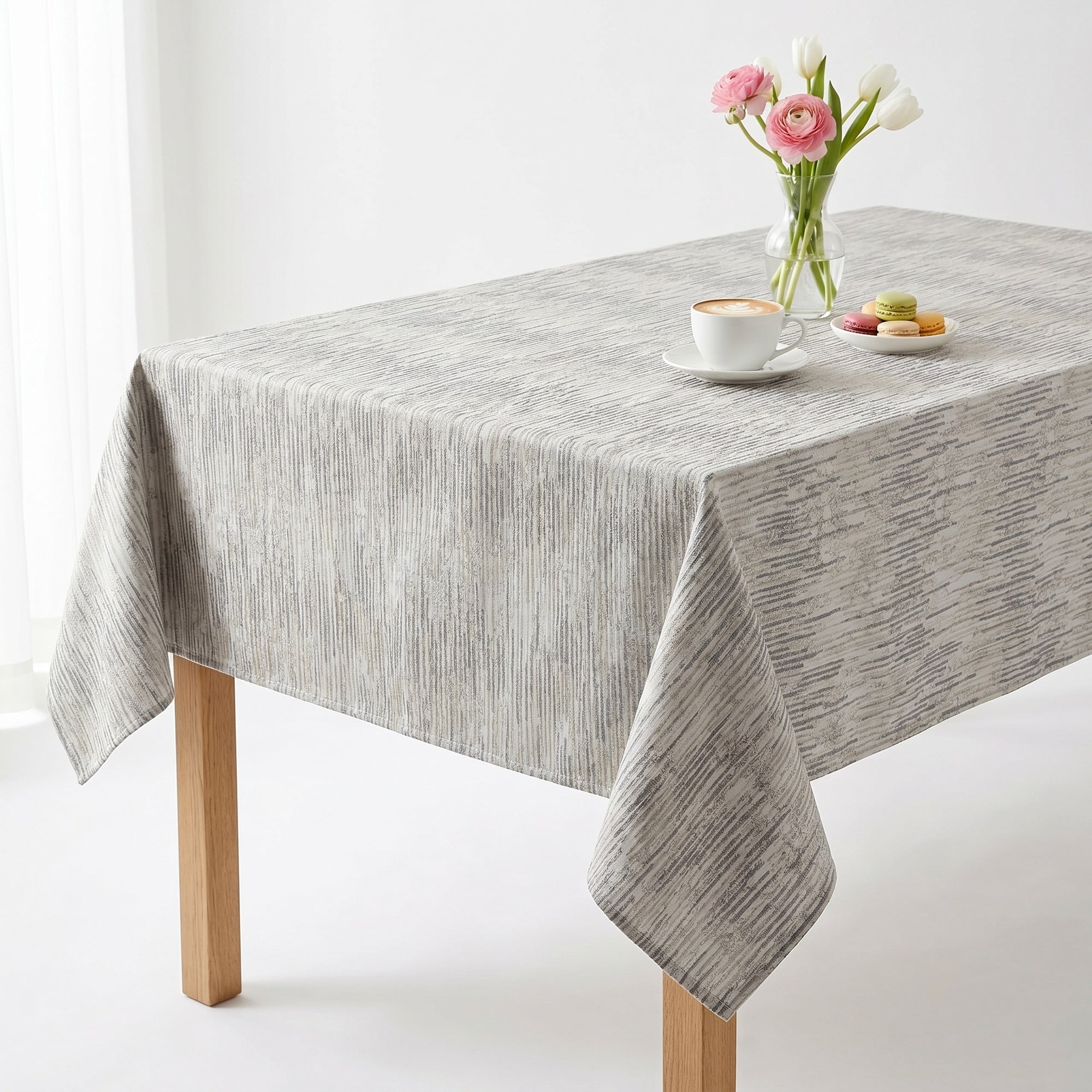 Colorado Silver Grey Tablecloth