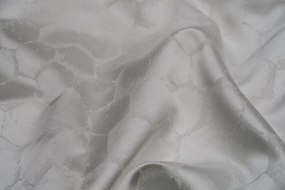 Frontier Jacquard Fabric – White