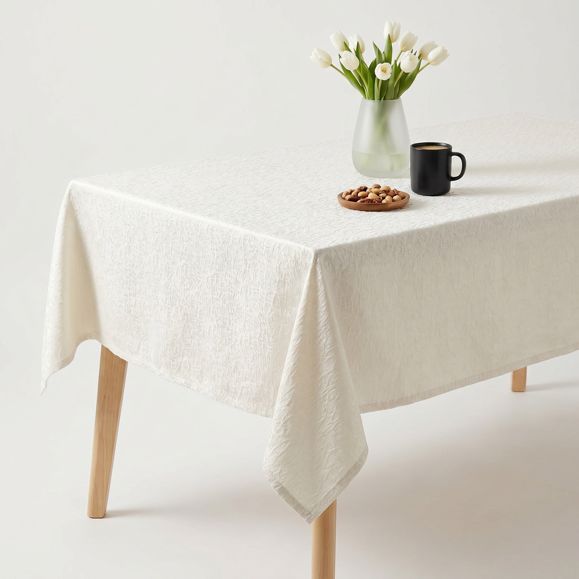 Flax Ivory Tablecloth