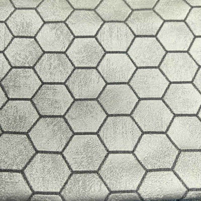 Gastonia Jacquard Fabric – Silver