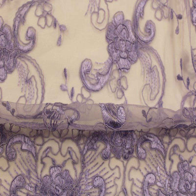 Hilton Mesh Fabric – Lilac