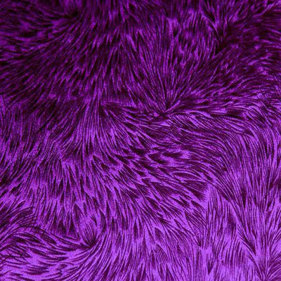 Huntsville Velvet Fabric – Plum