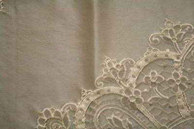 Laurier Jacquard Fabric – Taupe