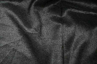 Luxury Crushed Fabric – Black