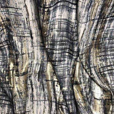 Lynsfield Jacquard Fabric – Ebony
