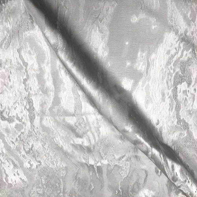 Mahwah Jacquard Fabric – White