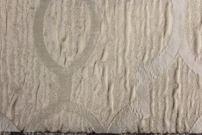Superb Ogee Scroll Jacquard Tablecloth – Linen