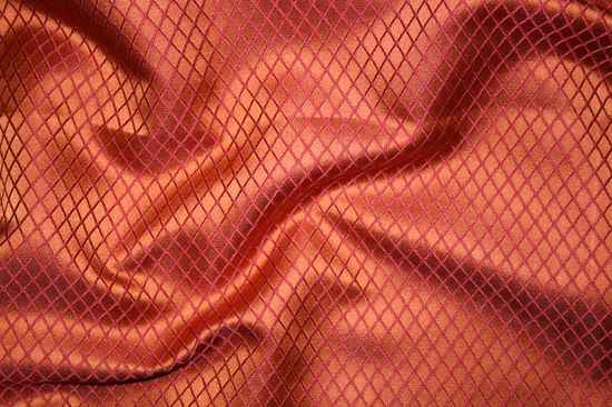 Rene Jacquard Fabric – Rust
