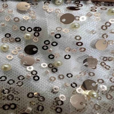 Tulle Mesh Fabric – Blush