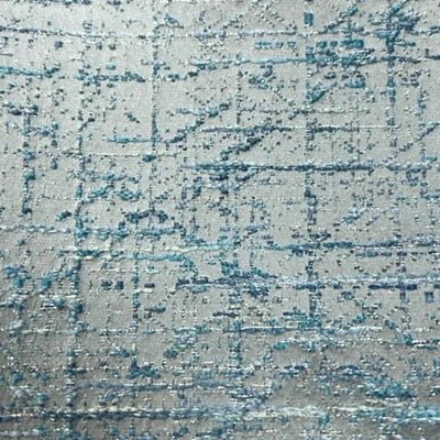 Mumbai Sparkling Jacquard Fabric – Blue