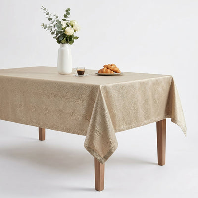 Marisol Jacquard Tablecloth – Mocha