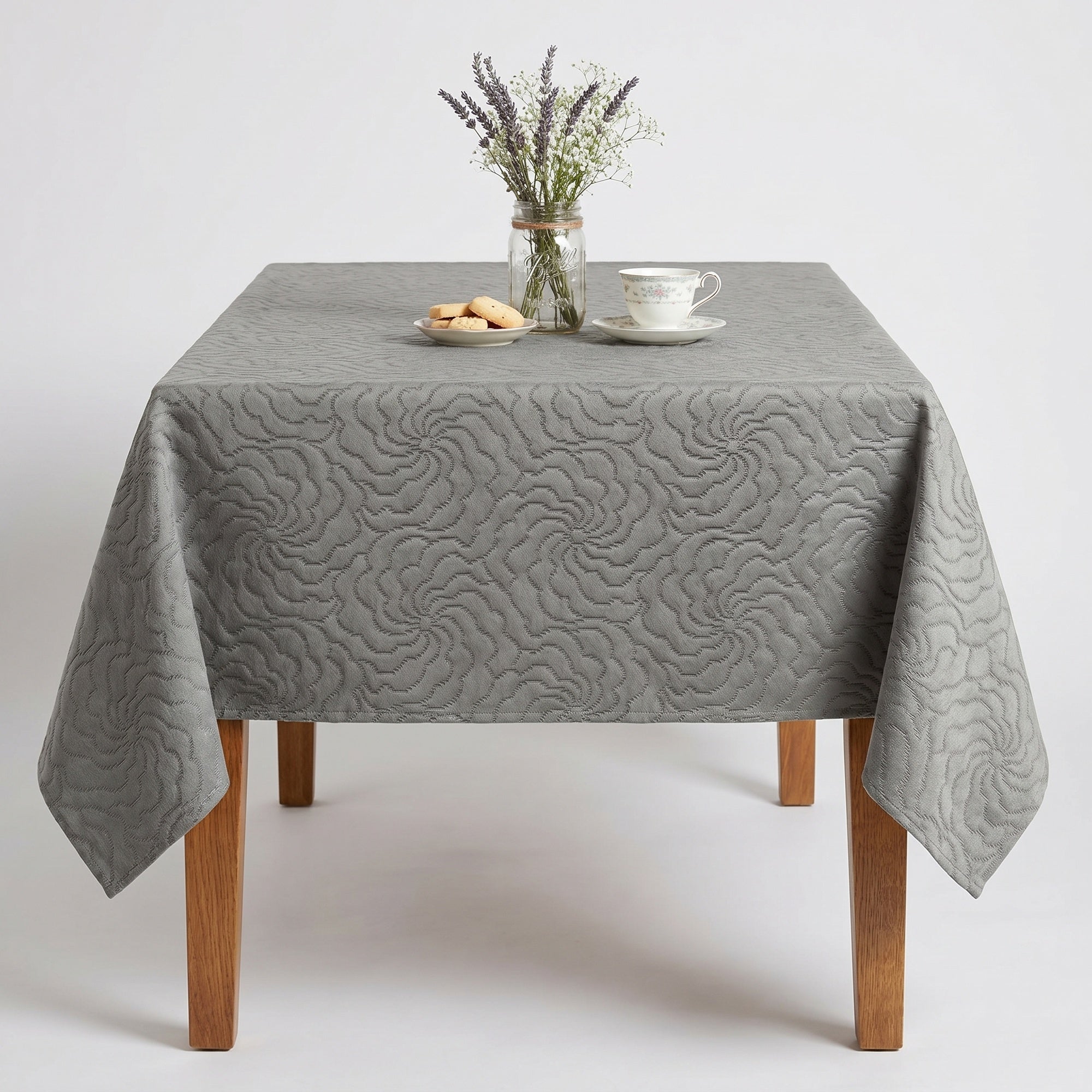 Matise Grey Tablecloth