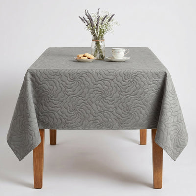 Matise Jacquard Tablecloth – Grey