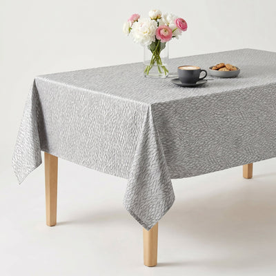 Mobile Jacquard Tablecloth – Silver