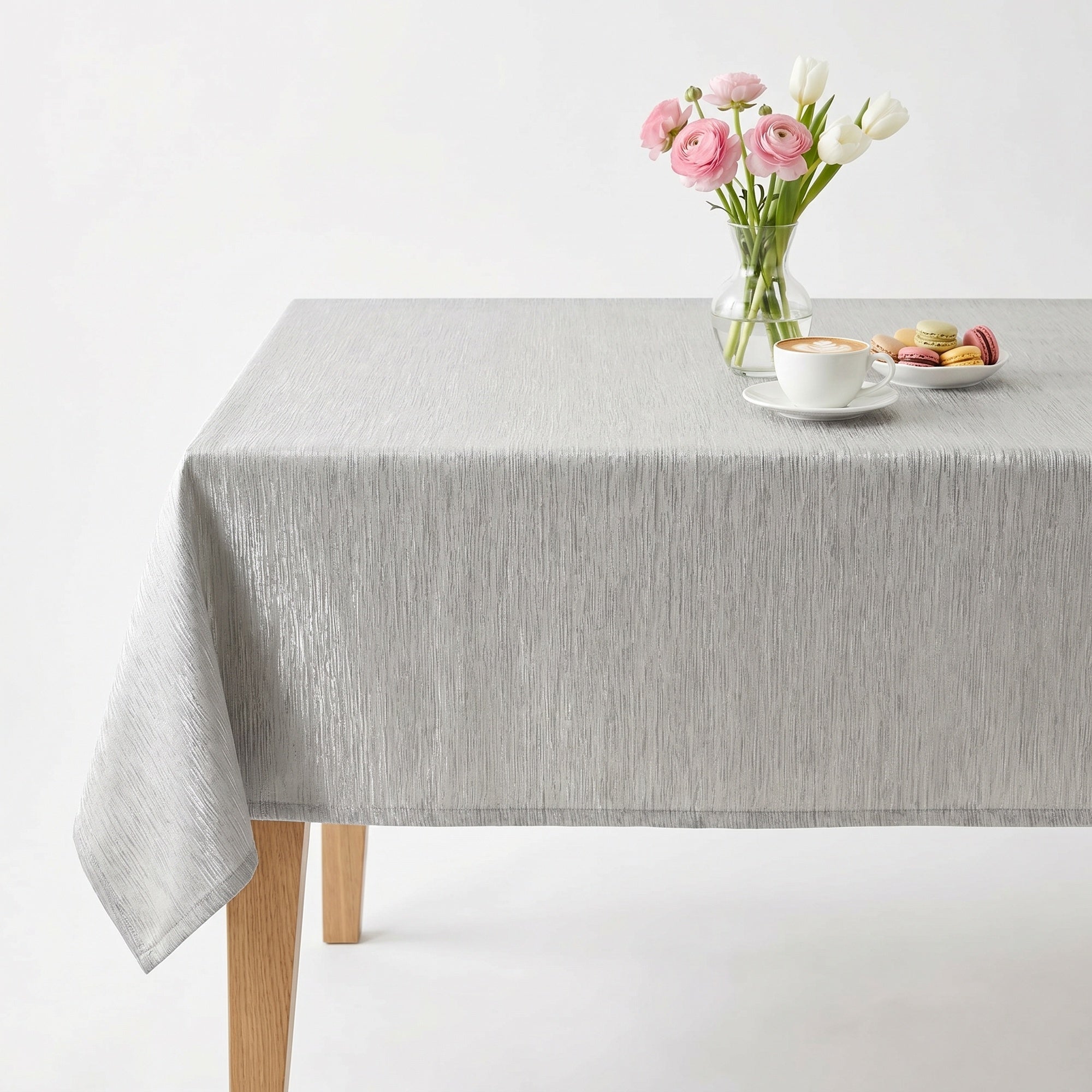 Mowhak White Ivory Tablecloth
