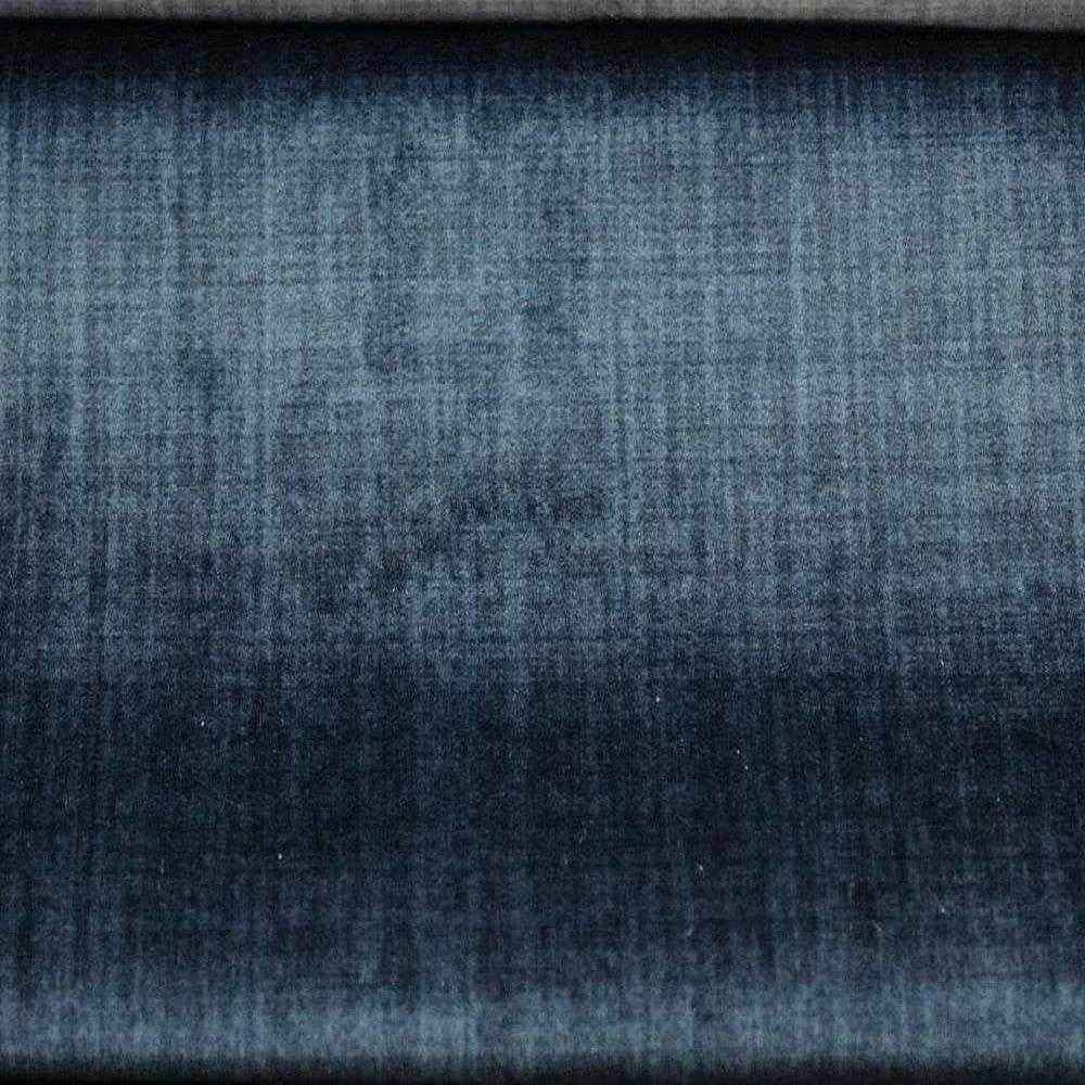 Blue Newport Beach Soft Velvet Fabric by the Yard - 72 Inch Wide