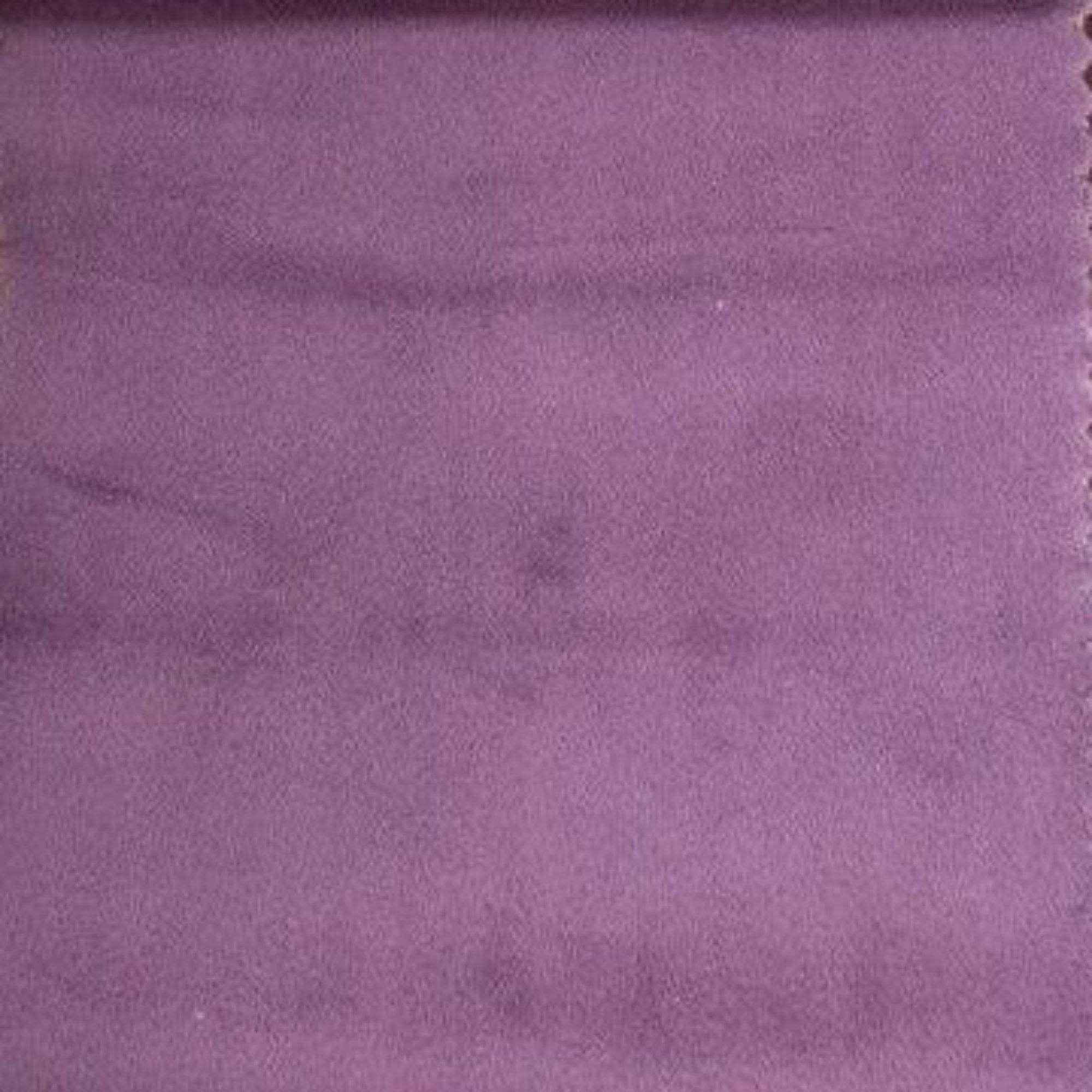 Purple Soft Velvet Fabric by the Yard - 118 Inch Wide