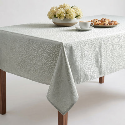 On The Vine Jacquard Tablecloth – Mint