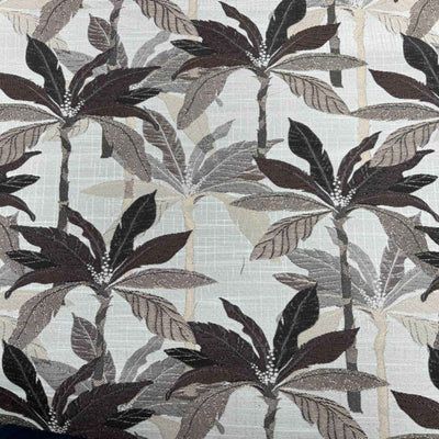 Palms Jacquard Fabric – Natural
