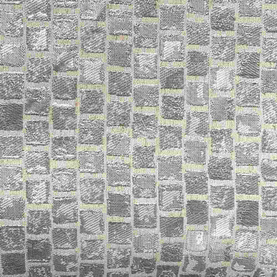 Patio Jacquard Fabric – Silver