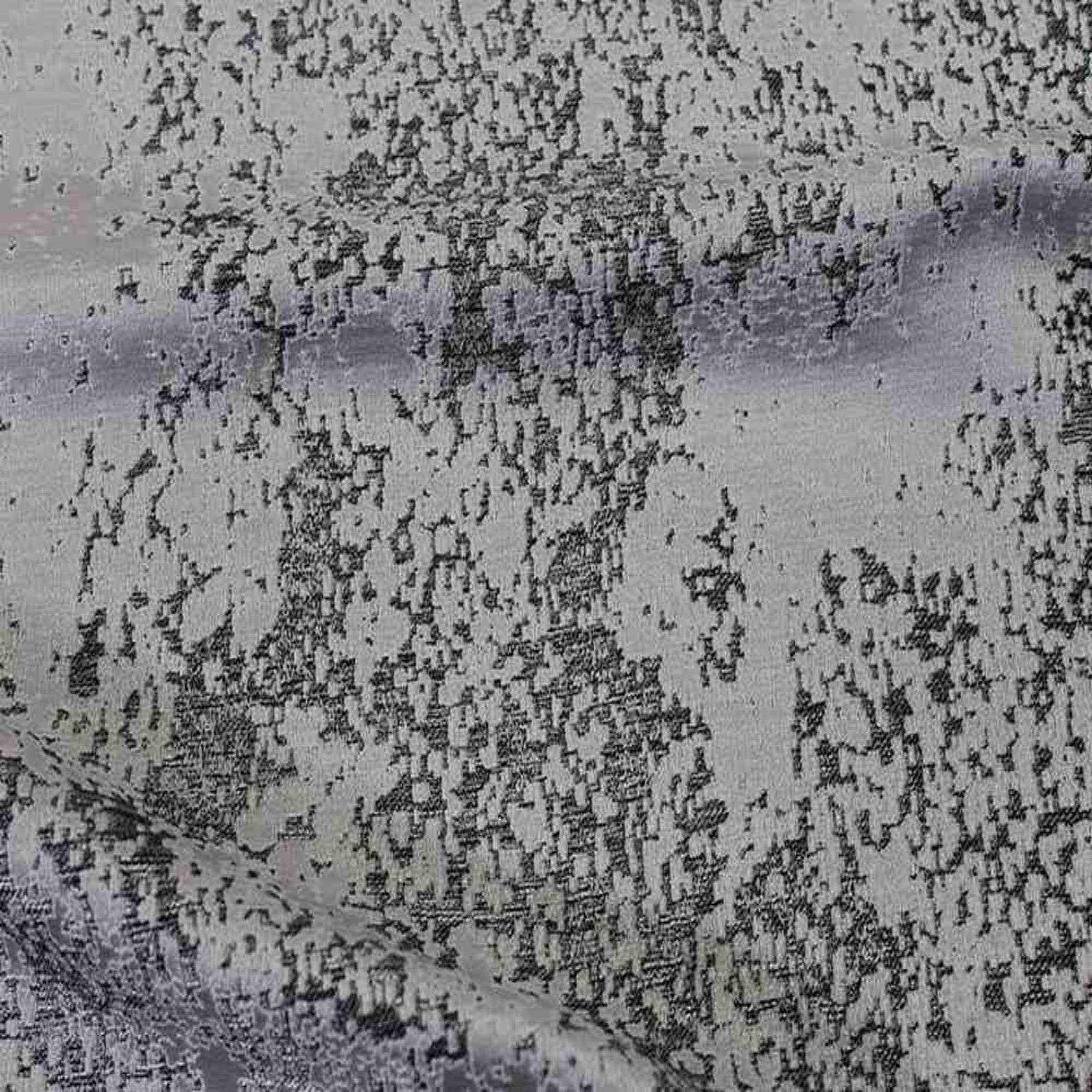 Silver Portland Jacquard Fabric by the Yard - 55 Inch Wide